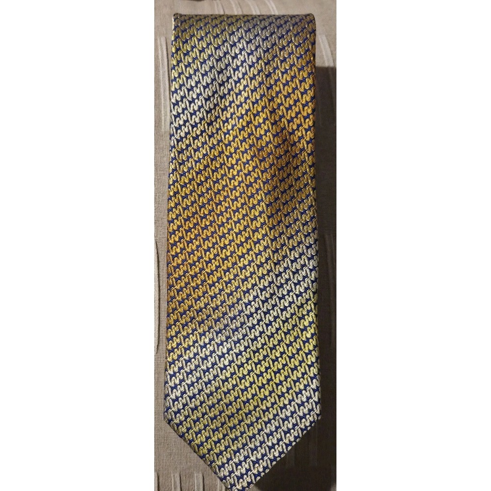Missoni Cravette‎ Men's NeckTie 100% Silk Zig Zag Tie Suit Career Professional